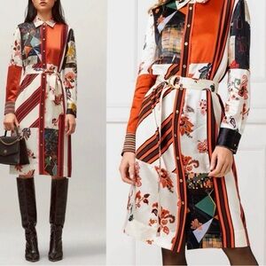 Tory Burch Printed Patchwork
Shirtdress